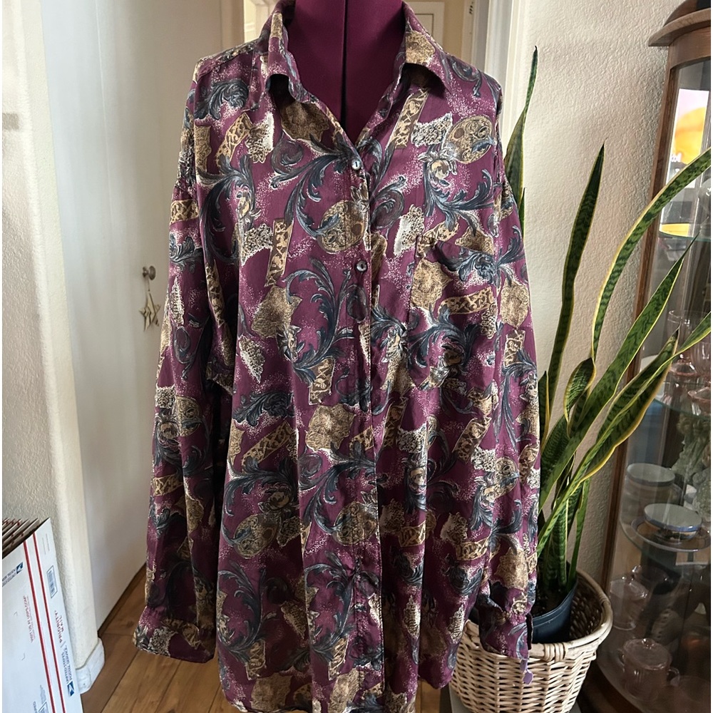 Men’s Silk Shirt
